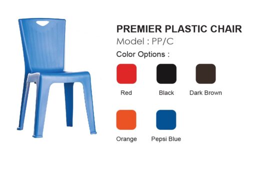 PREMIER PLASTIC CHAIR COLOUR CHART