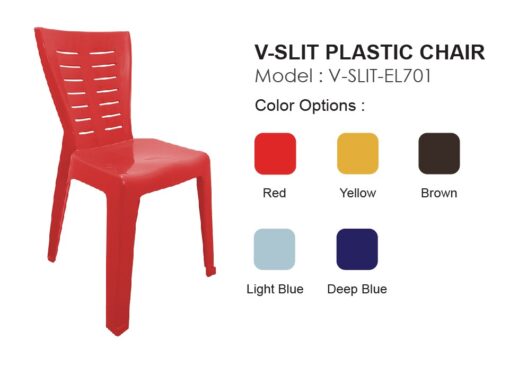 V-SLIT-EL701 COLOUR CHART